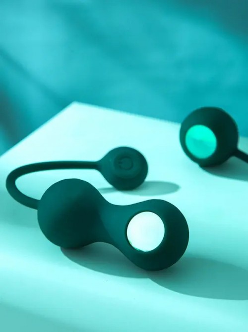 Magic Motion Crystal Duo Uygulama Destekli Titreşimli Kegel Seti Ek Resim