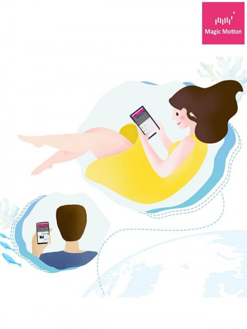 Magic Motion Eidolon Telefon Kontrollü Şarjlı Giyilebilir Vibratör 4