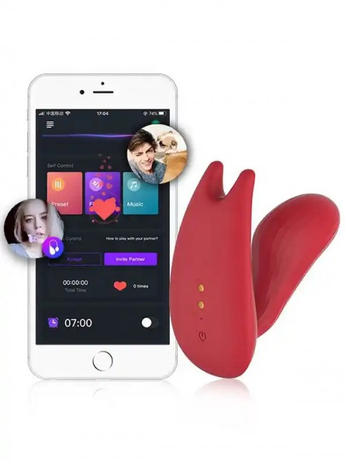 Magic Motion UMI Telefon Kontrollü Çiftler İçin Giyilebilir Vibratör