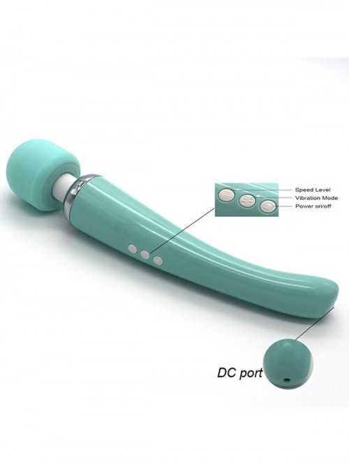 Yeni Curved Elegance Magic Wand Masaj Cihazı Şarjlı 4