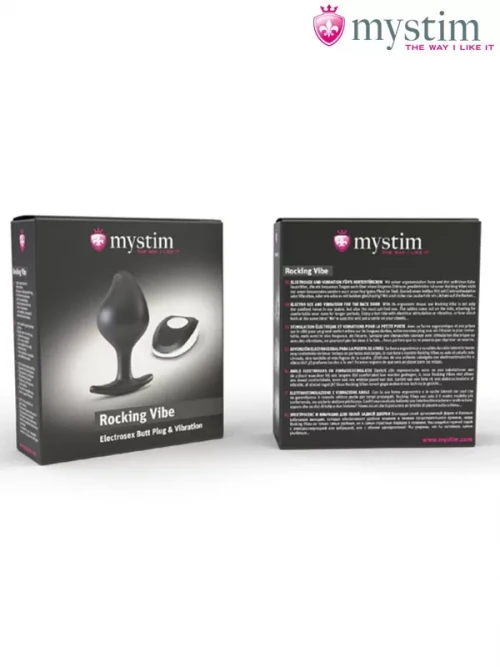 Mystim Rocking Vibe S E-stim Elektro Butt Plug 4