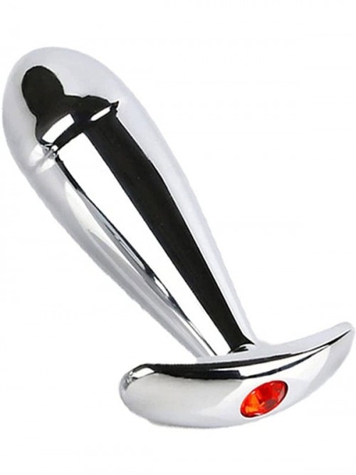 NOXXX Çelik T Anal Plug Taşlı 10 cm 3