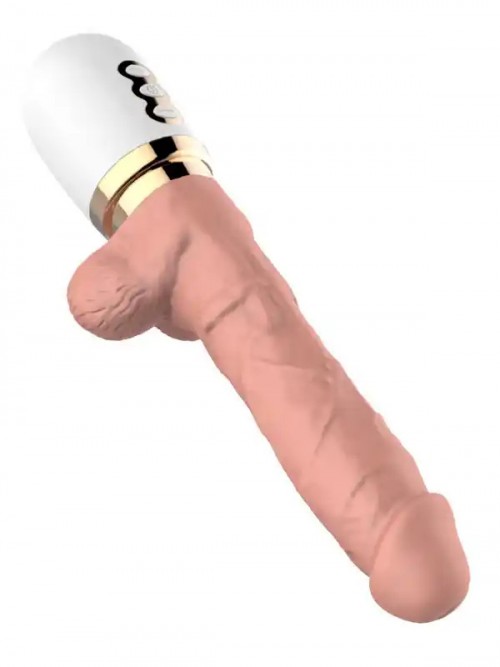 İleri Geri Hareketli Şarjlı Uzaktan Kumandalı Isıtmalı Seks Makinesi Ek Resim