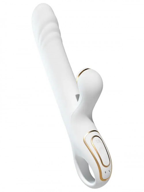 NOXXX Auralis Isıtmalı Emme ve Kıvrılma Hareketli Tavşan Vibratör 4