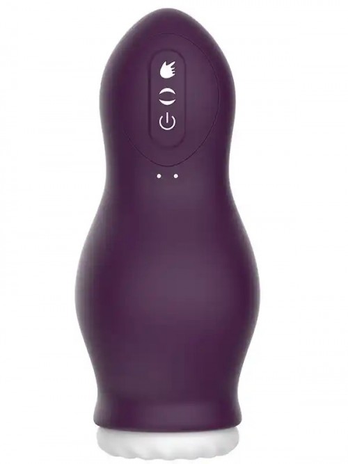 NOXXX Dragon Kiss Titreşimli Emmeli Şarjlı Güçlü Kupa Mastürbator 4