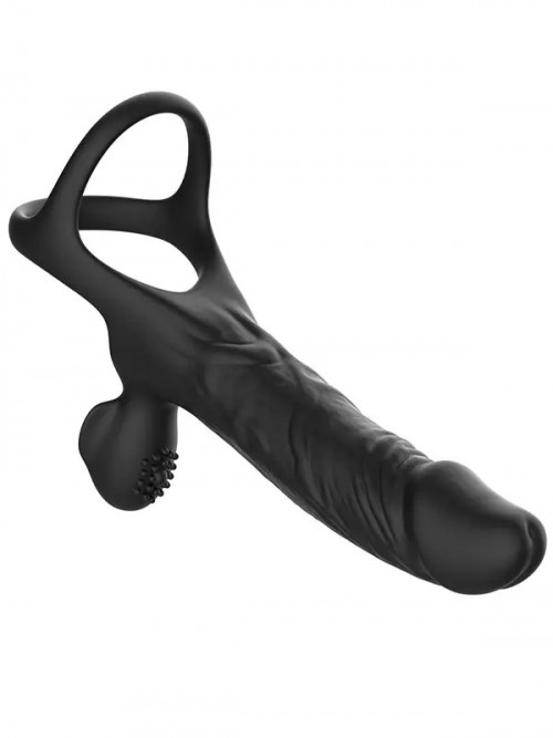 NOXXX DualDrive Uzaktan Kumandalı Çift Penetrasyonlu Penis Halkası ve Klitoris Uyarıcı Vibratör 4