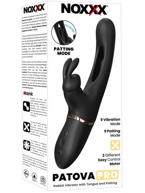 NOXXX Patova Pro Parmak Hareketi Titreşim ve Dokunma Modlu Vibratör Ek Resim
