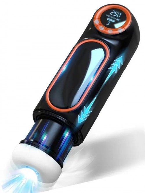 NOXXX ThrustJet İleri Geri Hareketli Emiş ve Ses Özellikli Mastürbatör 2