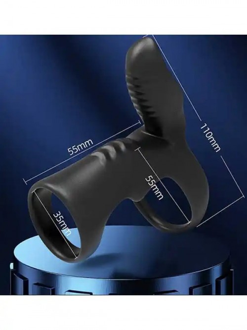 NOXXX Titreşimli Klitoris Uyarıcılı Penis Halkası 3