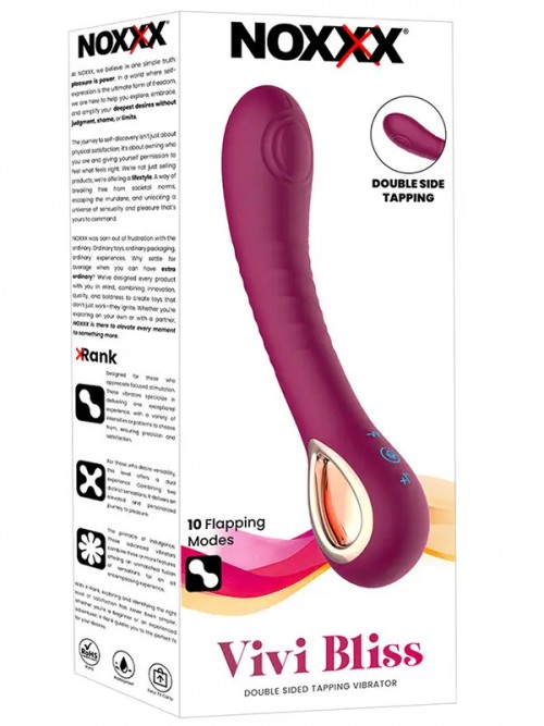 NOXXX Vivi Bliss Parmak Hareketli Şarjlı Titreşimli Vibratör 5