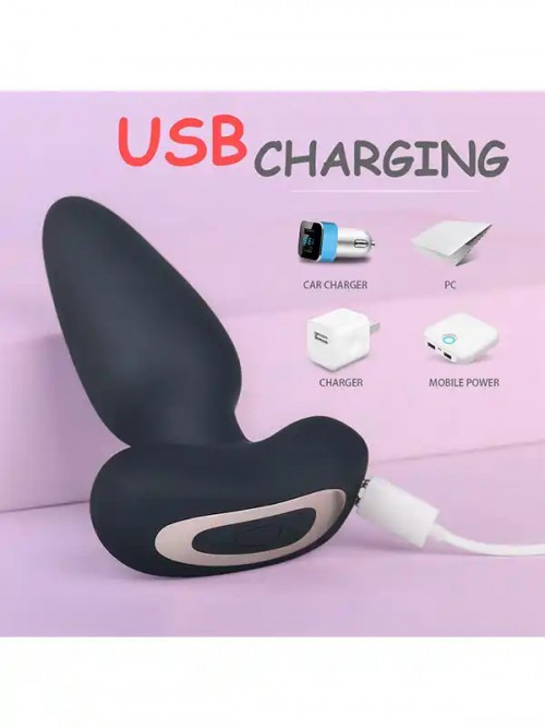 Albert-RCT Şarjlı Uzaktan Kumandalı Giyilebilir Anal Plug Ek Resim