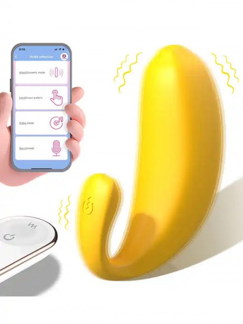 Banana App Telefon Kontrollü ve Uzaktan Kumandalı Vibratör