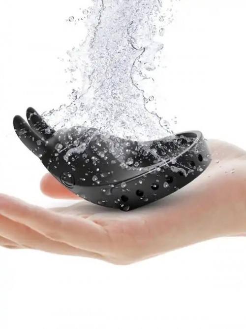 Boyutu Ayarlanabilir 7 Fonksiyonlu Şarjlı Penis Halkası Ek Resim