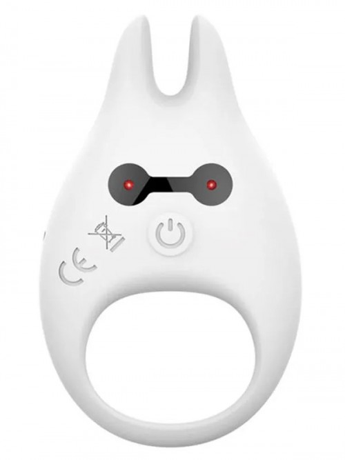 Diablo Şarjlı Titreşimli Led Işıklı Penis Halkası