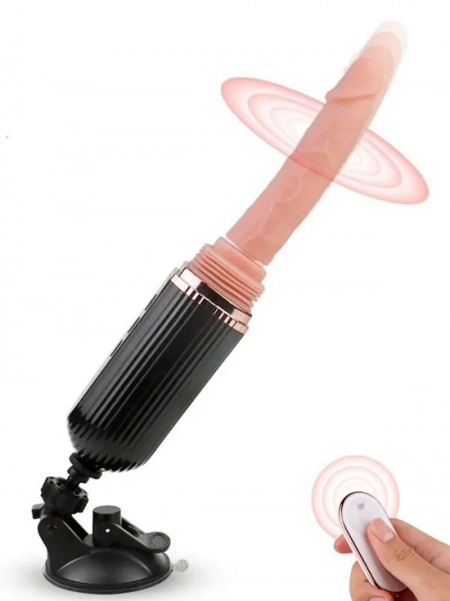 İleri Geri Hareketli Şarjlı Uzaktan Kumandalı Vantuzlu Seks Makinası 3