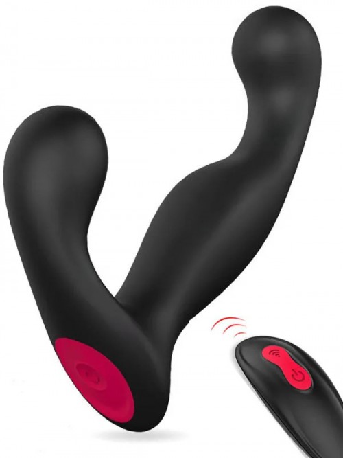 Jelly Anal ve Prostat Uyarım Vibratörü Uzaktan Kumandalı Şarjlı