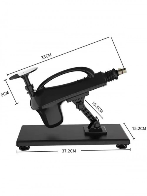NOXXX 3XLR Vantuz Adaptörlü Uzaktan Kumandalı Seks Makinesi 5