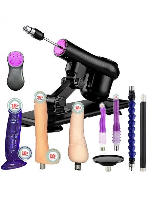 NOXXX 3XLR Vantuz Adaptörlü Uzaktan Kumandalı Sex Makinesi