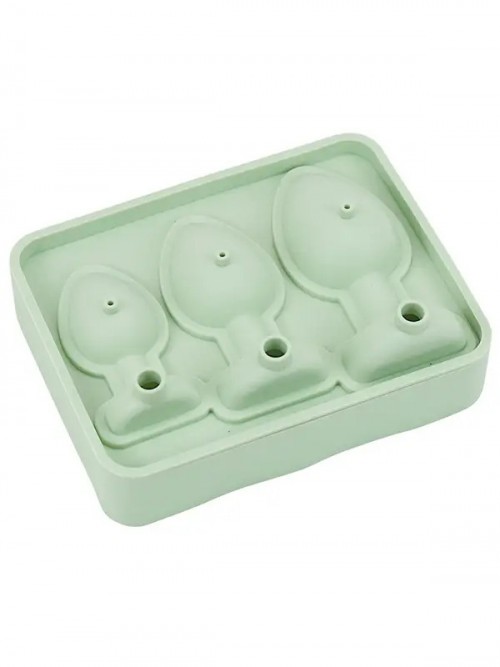 NOXXX Anal Plug Şeklinde Silikon 3’lü Buz Kalıbı 5