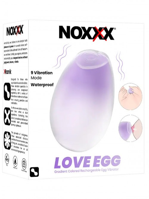 NOXXX Love Egg Titreşimli Şarjlı Yumurta Vibratör 6
