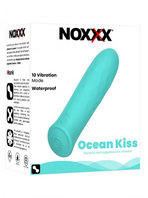 NOXXX Ocean Kiss Ultra Güçlü Şarjlı Bullet Vibratör 8.5cm 5