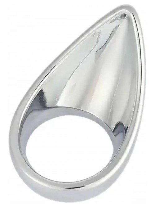 NOXXX Paslanmaz Çelik Kavisli Penis Halkası 50 mm 2