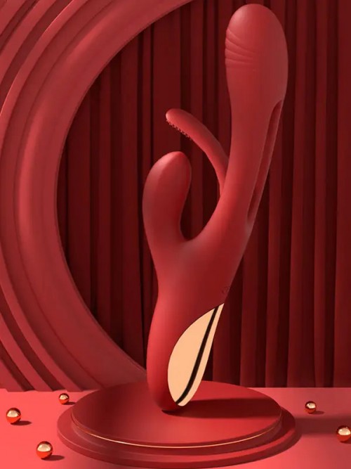 NOXXX Patova G Spot ve Klitoris Uyarıcılı Şarjlı Rabbit Vibratör 4