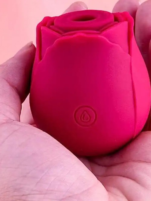 NOXXX Rose Kadınlar için Titreşimli Vakumlu Klitoral Gül Vibratör Ek Resim