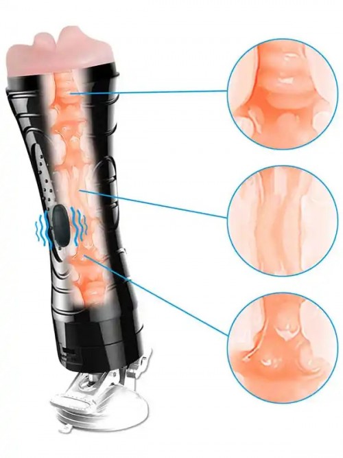 NOXXX Vantuzlu Kupa Vajina Mastürbatör 5