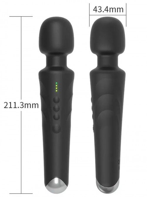 NOXXX ZYRO Şarjlı Wand Masaj Vibratörü 21cm 3