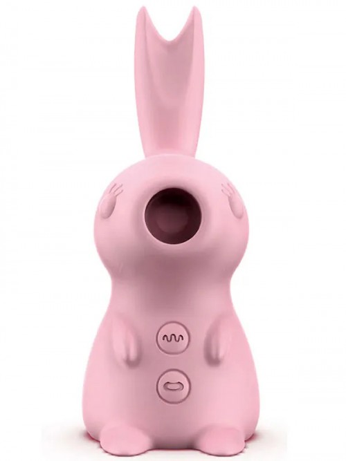 Rabbit Tongue Licking Şarjlı Kilitoral Emiş ve Dil Stimilasyon Vibratörü 2