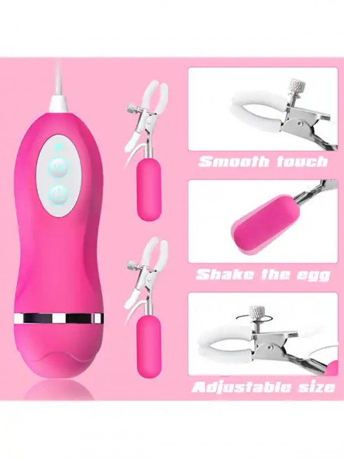 Rice Cake Titreşimli Göğüs Klipsi 2