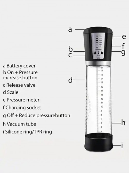Şarjlı Akıllı Güçlü Penis Pompası 6