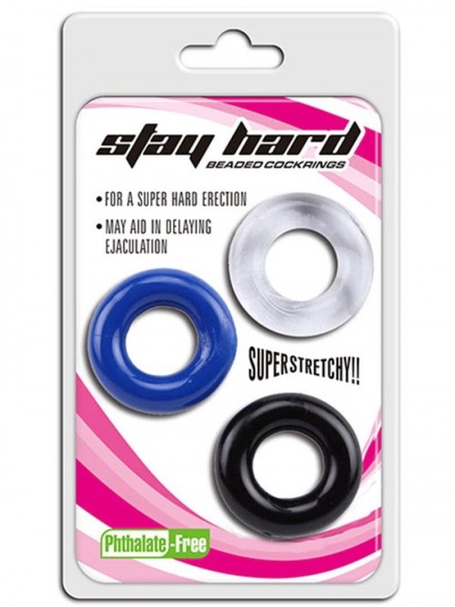 Stay Hard 3’lü Penis Halka Seti 2