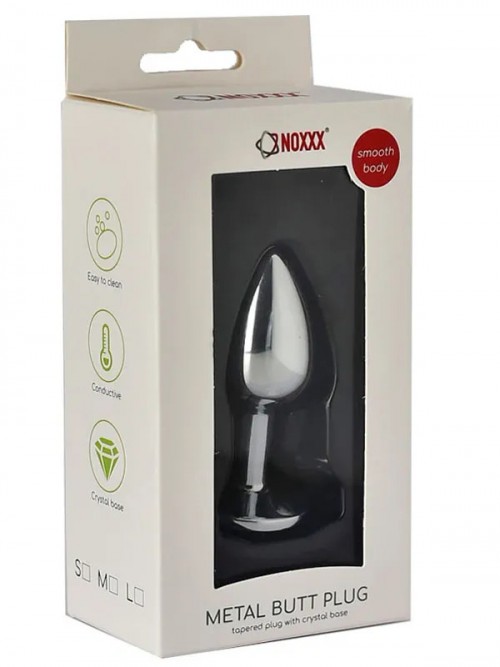 NOXXX Steel Jeweled Çelik Anal Plug Küçük Boy 2