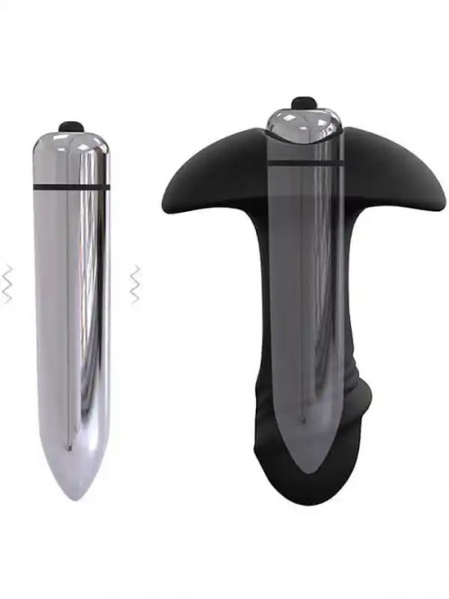 Titreşimli Giyilebilir Penis Butt Plug