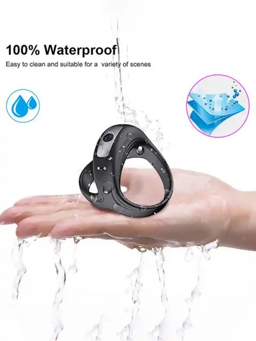 NOXXX Titreşimli Şarjlı 10 Fonksiyonlu Testis ve Penis Halkası Ek Resim