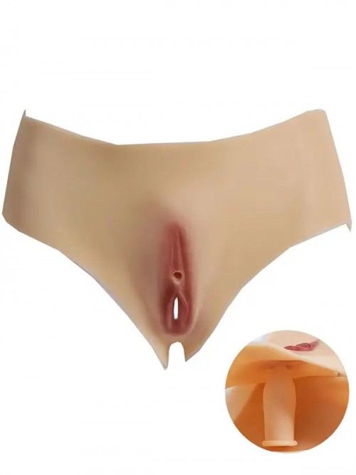 Travesti, Transseksüel, Cosplay, Drag Quen, Kadın ve Erkekler için Giyilebilir Vajina Külot 2