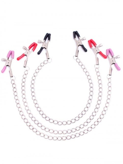 Zincirli Göğüs Klipsi 3