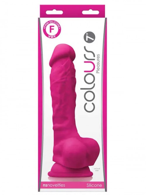 NS Novelties Colours Pleasures 7″ Realistik Dildo 18 cm 3