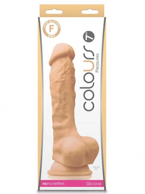 NS Novelties Colours Pleasures 7″ Realistik Dildo 18 cm 3