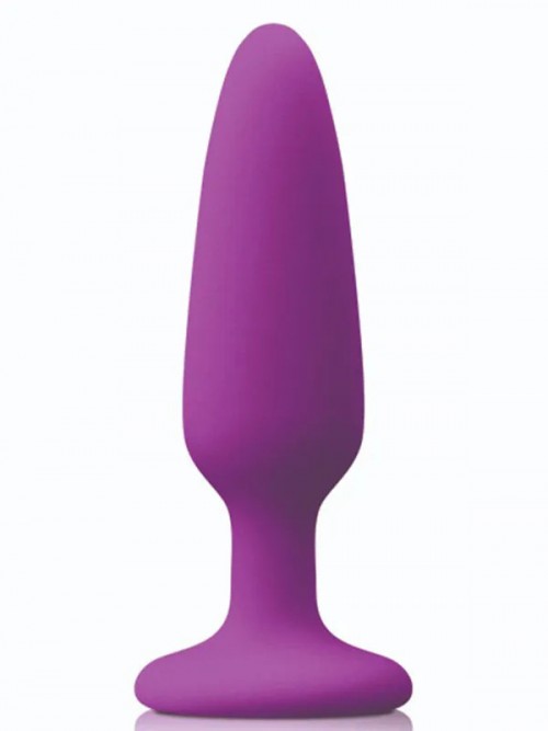 NS Novelties Colours Pleasures Small Anal Plug 11 cm Mor