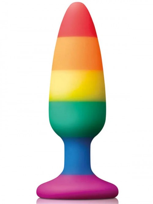 Pride Edition Pleasure Medium Anal Plug 13.5 cm