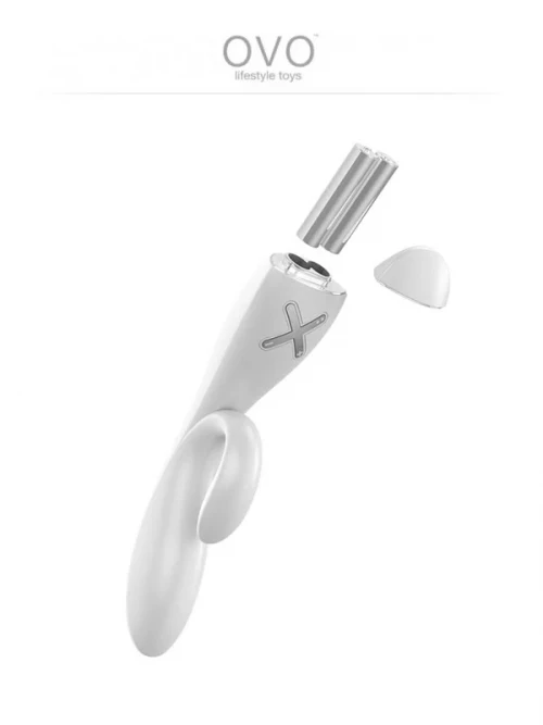 Ovo K1 Rabbit Vibrator Beyaz 4