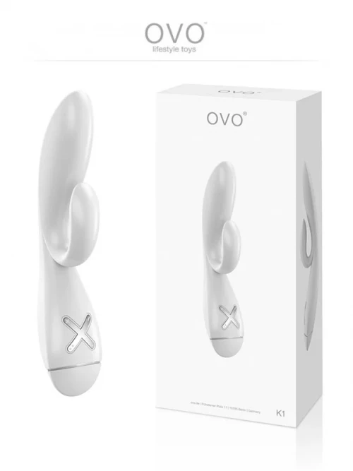 Ovo K1 Rabbit Vibrator Beyaz 5