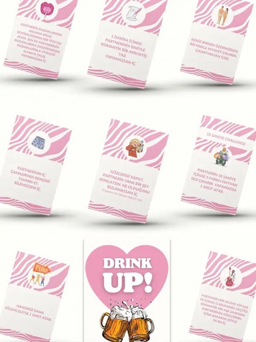 Drink Up Hem Eğlenceli Hem Romantik İçki Oyunu 4