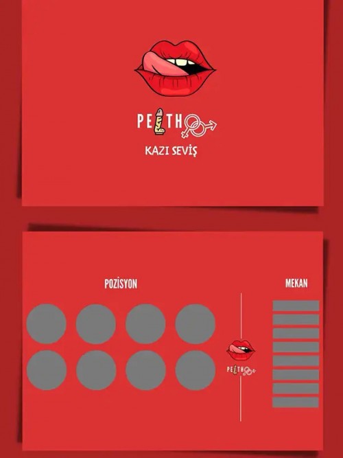 Peitho Kazı Seviş Erotik Oyun Kartları 3