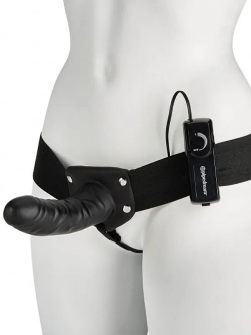 Pipedream For Him or Her İçi Boş Titreşimli Belden Bağlamalı Penis Ek Resim