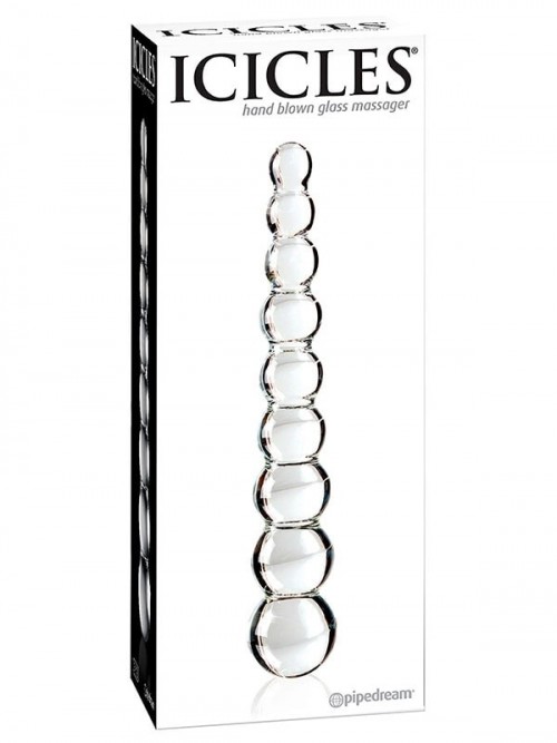 Pipedream Icicles No. 2 Cam Boğumlu Dildo 2