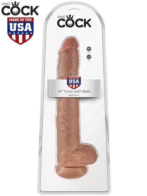 King Cock Realistik Uzun Dildo 36 cm 6